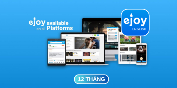 Ejoy English 2 Pro Plus 12 Tháng
